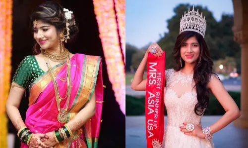 मराठमोळ्या पोशाखाचा अमेरीकेत गौरव