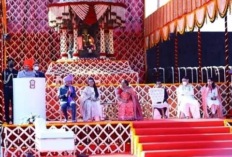 राष्ट्रीयत्वाची भावना महाराष्ट्राच्या नसानसांत – राष्ट्रपती