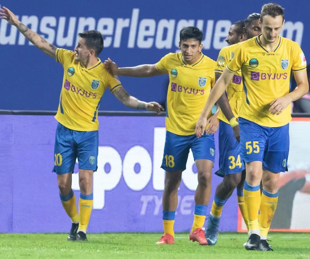 पिछाडीवरून एफसी गोवाने साधली केरळ ब्लास्टर्सशी बरोबरी