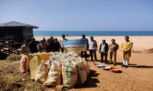 स्वच्छ किनारा अभियानास वेंगुर्ला येथे सुरुवात