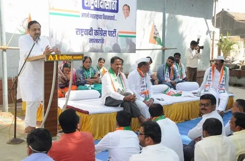 एक तास राष्ट्रवादीसाठी उपक्रमाला साखराळे येथून प्रारंभ