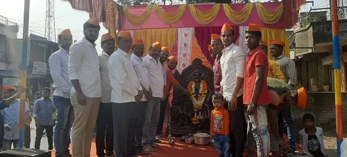 कोल्हापूर शहरासह ग्रामीण भागात शिवजन्म काळ सोहळा उत्साहात पार