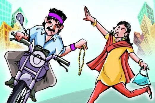 हिसडा टोळीने ७० हजारांचे मंगळसूत्र पळवले