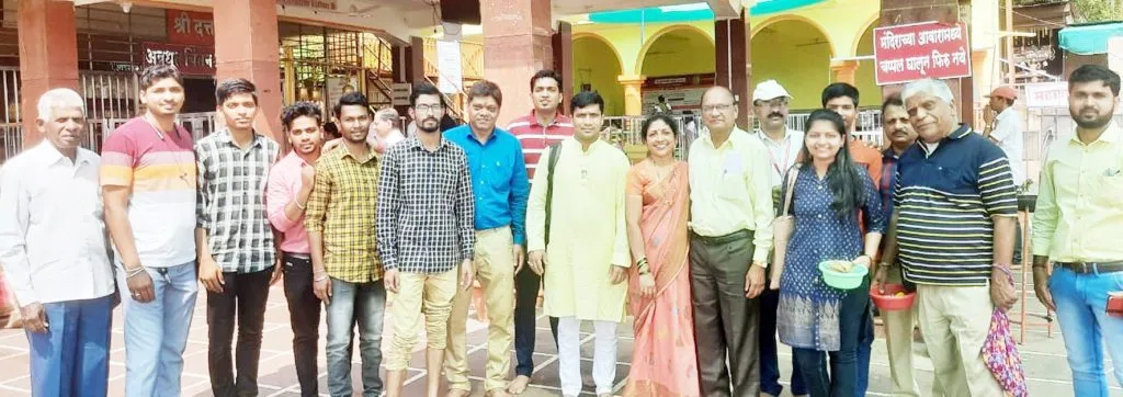 पंत भक्तमंडळातर्फे धार्मिकस्थळांना भेटी