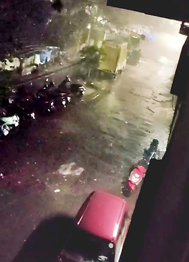 मडगावात पाऊसाच्या जोरदार सरी बरसल्या