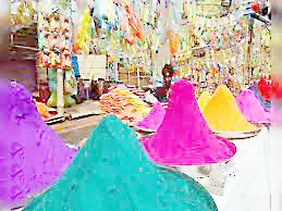 रंग-गुलालाची मागणी 100 टक्केपेक्षा अधिकने वाढली