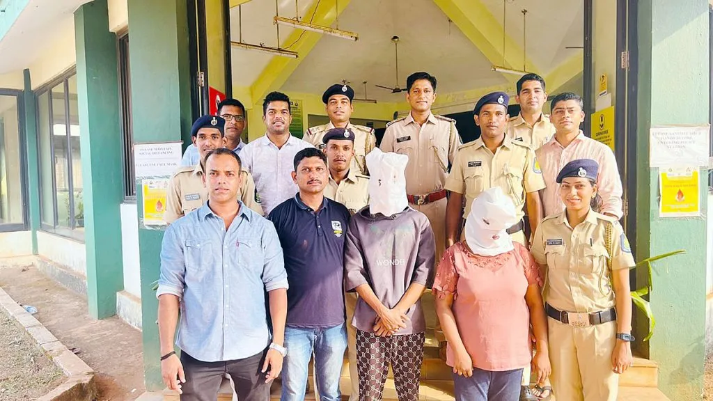 हणजुणेत 10 लाखांचा ड्रग्स जप्त