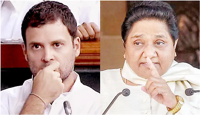 राहुल गांधी यांच्यावर मायावतींचा पलटवार