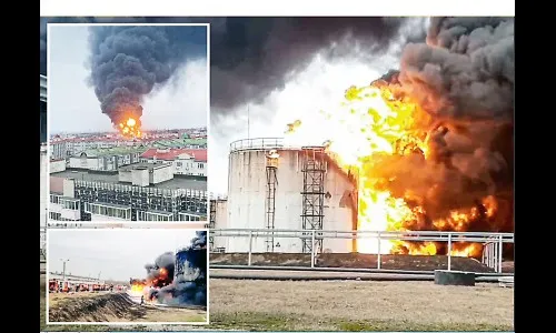 प्रथमच रशियात घुसून युक्रेनचा पलटवार