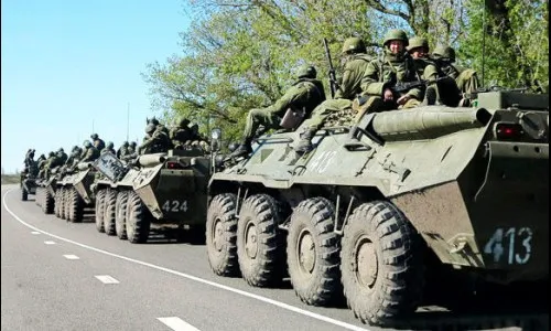 5 आठवड्य़ांनी कीव्हमधून हटले रशियाचे सैन्य