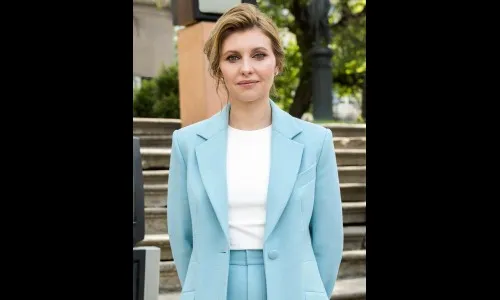 युक्रेनच्या फर्स्ट लेडी पतीसाठी करतात प्रार्थना