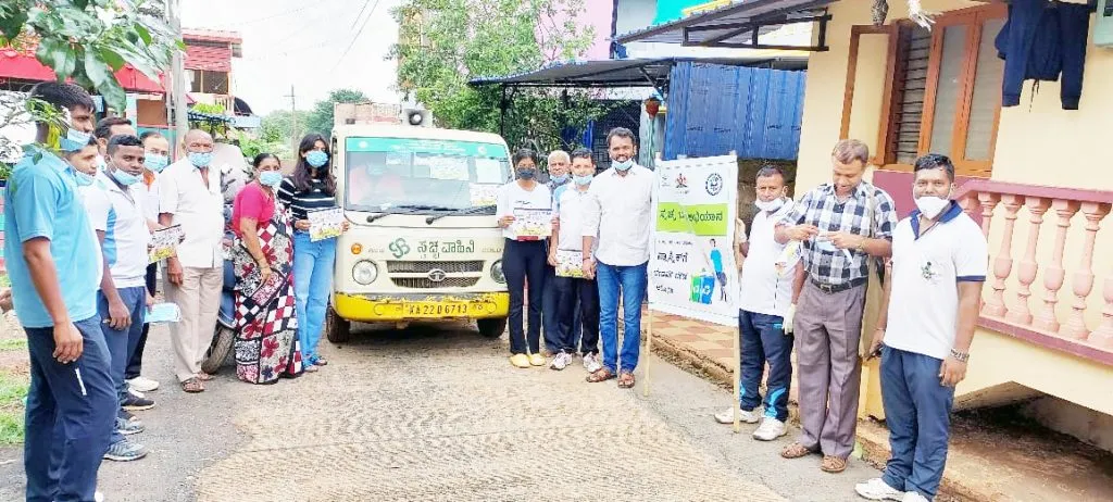 मुतगा ग्रा.पं.ने सुरू केली कचरागाडी