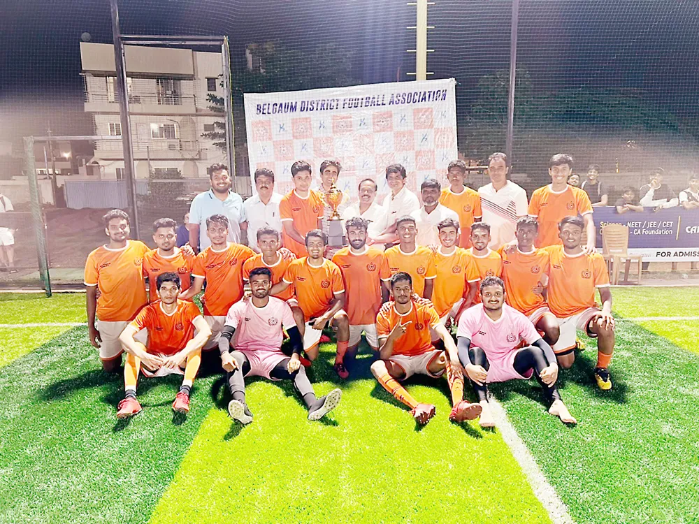 नॉर्थ झोन आंतरजिल्हा स्पर्धेत बेळगाव जिल्हा संघ विजेता