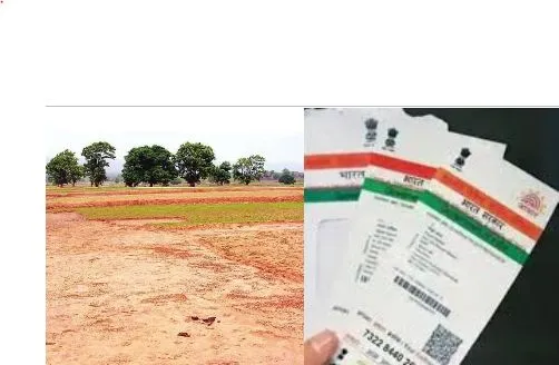 जमिनीचाही निघणार आधारकार्ड क्रमांक, वाचा सविस्तर…