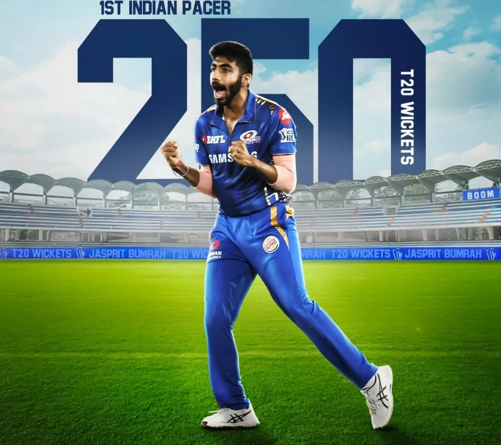 ‘बूम-बूम’ बुमराह : T-20 मध्ये 250 विकेट घेणारा पहिला भारतीय