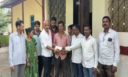 मृत कंत्राटी कर्मचारी मिराशीच्या कुटुंबाला मिळाला मदतीचा हात