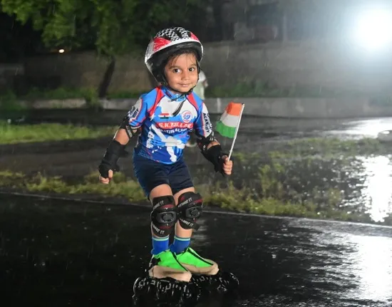 चिमुरड्य़ा आराध्याचा देशात नवा विक्रम