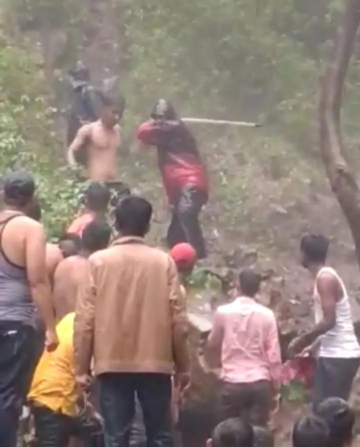 राऊतवाडी धबधब्यावर मस्ती करताय तर पोलिसांकडून ‘प्रसाद’ ही घ्या…वाचा काय झालं?