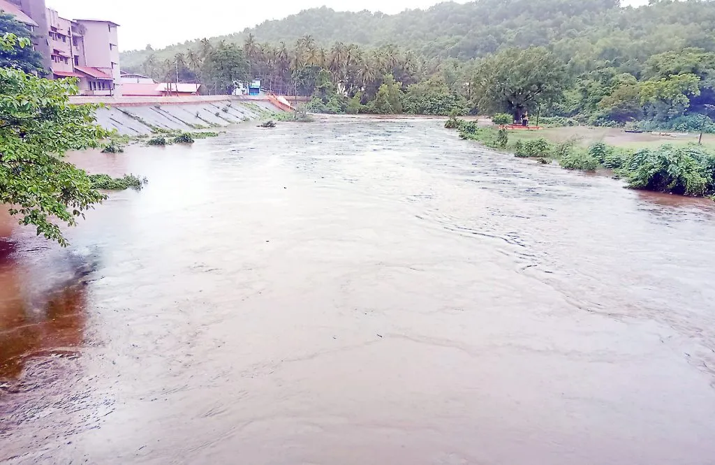 डिचोली साखळीत पूरसदृष्य स्थिती, पण नियंत्रणात