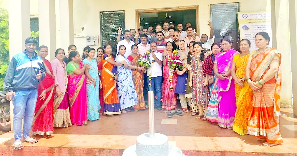 कंग्राळी ग्रा.पं. अध्यक्ष-उपाध्यक्ष निवड बिनविरोध