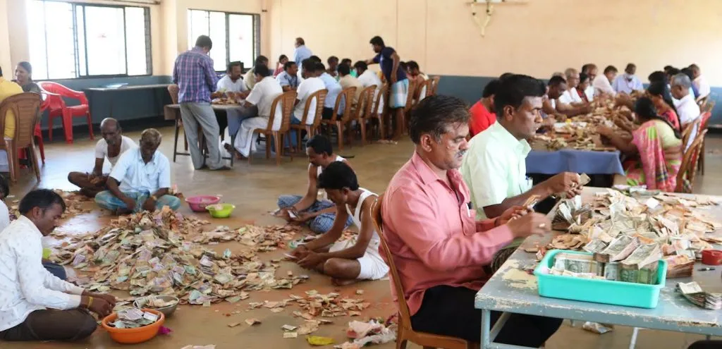 सौंदत्ती यल्लम्मा देवीच्या दानपेटीत तीन महिन्यांत दोन कोटीहून अधिक रक्कम जमा