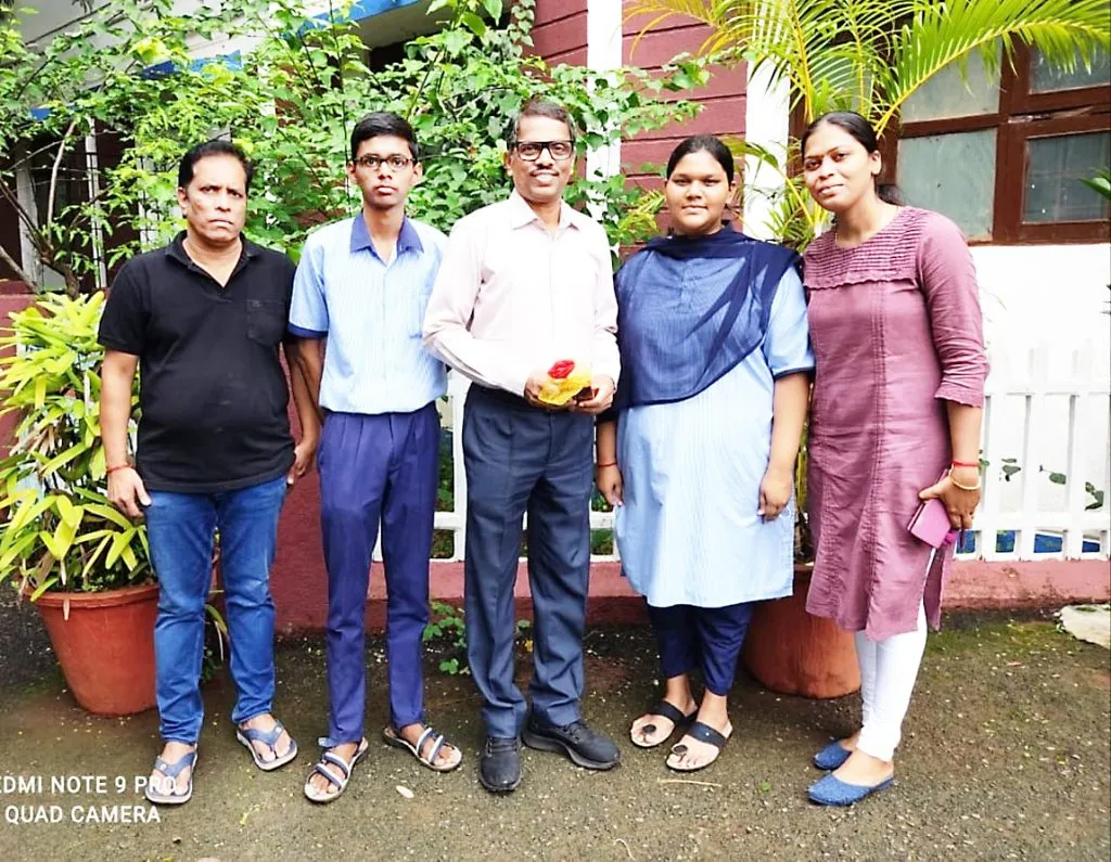 श्रीगणेश विद्यालयात गुरुपौर्णिमा साजरी