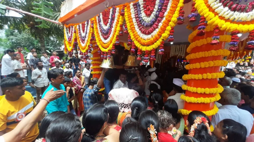 भक्तीपूर्ण वातावरणात झाली मंगाई देवीची यात्रा संपन्न