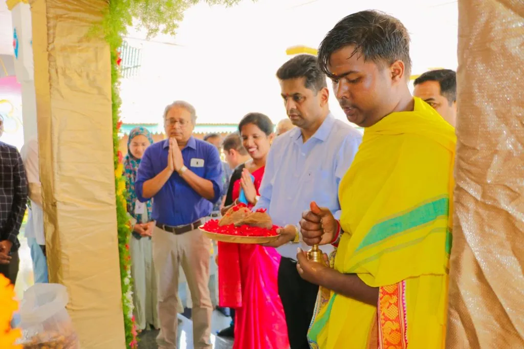 ‘बिम्स हॉस्पिटल’मध्ये विशेष पूजा