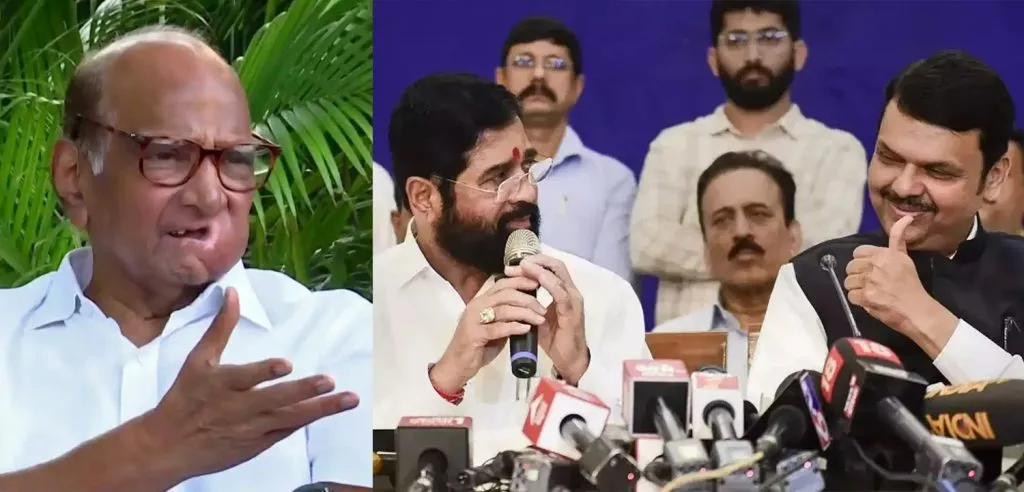 मंत्रिमंडळ विस्तारावरून शिंदे-फडणवीसांवर शरद पवारांचा निशाणा; म्हणाले, सत्ताधारी ते आहेत म्हणूनचं…