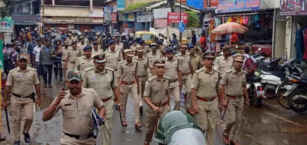 आलोक कुमार यांनी केली संवेदनशील भागाची पाहणी