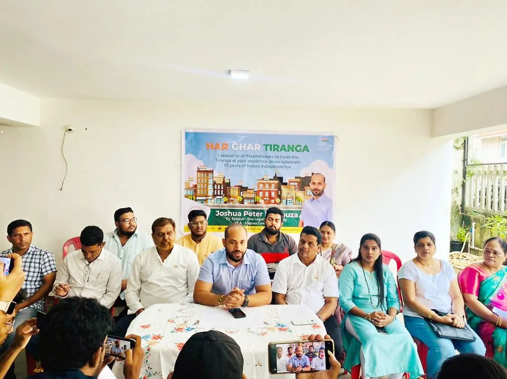 म्हापशात आता 100 टक्के अधिक लक्ष केंद्रीत करणार- उपसभापती जोशुआ डिसोझा