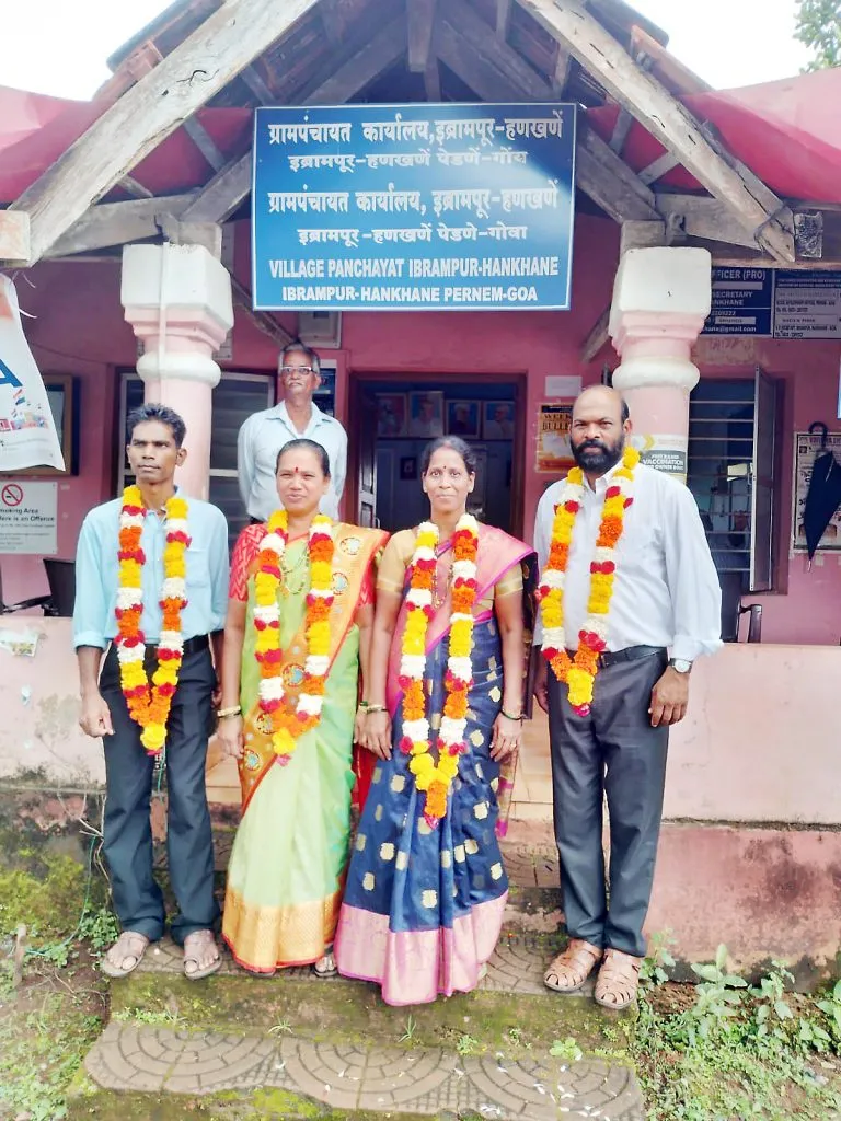 इब्रामपूर-हणखणे पंचायतवर भाजपचा झेंडा