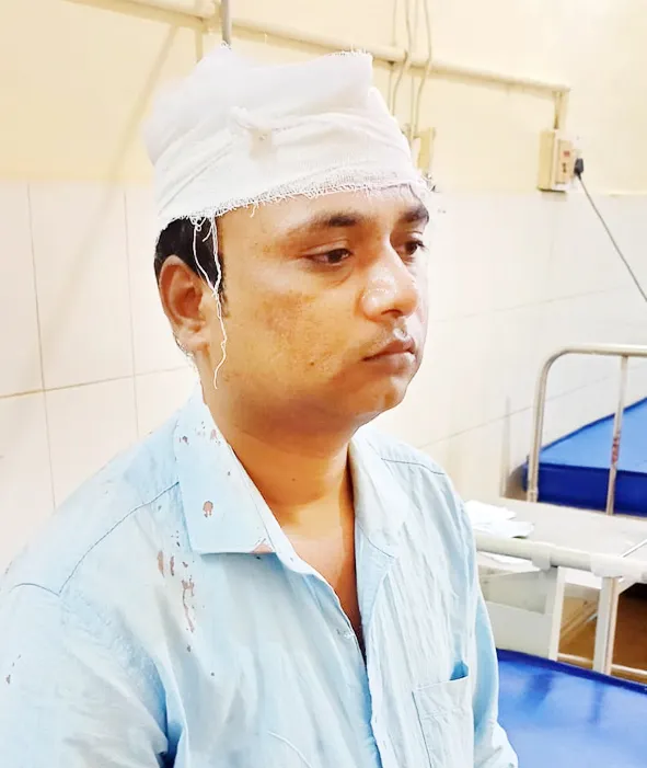 ‘मापात पाप’ उघडकीस आणल्याने ‘तरुण भारत’च्या वार्ताहरावर हल्ला