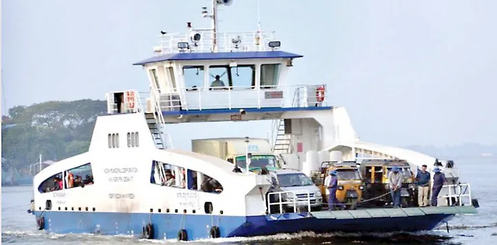 चोडण रायबंदर जलमार्गावर रो – रो फेरीसेवेला मान्यता