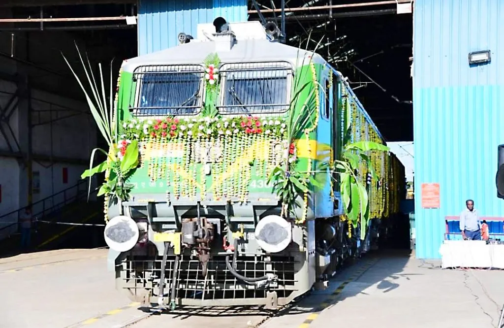 रेल्वे इंजिनला बेळगावच्या नद्यांची नावे