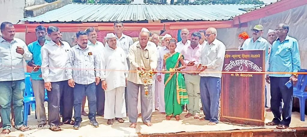 कर्लेत विभागीय प्रतिभा कारंजी स्पर्धा उत्साहात