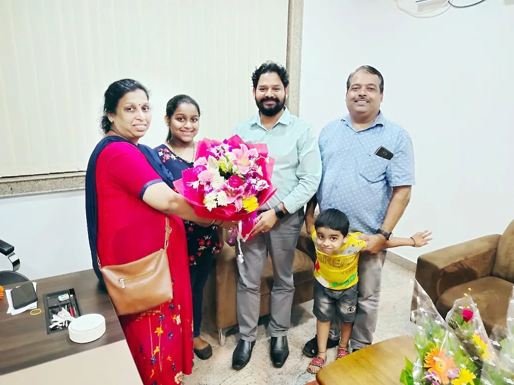 आमदार राजेश फळदेसाई यांच्यावर अभिनंदनाचा वर्षाव