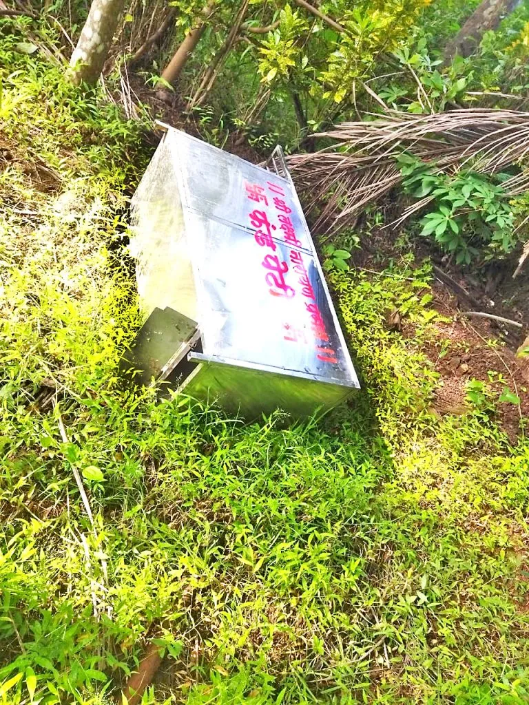 भटवाडी-नानोडा येथील लक्ष्मी नारायण मंदिरात चोरी