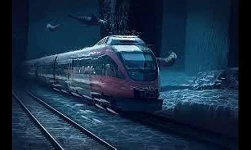 बुलेट ट्रेन समुद्रातून धावणार