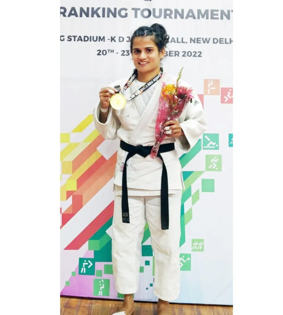 खेलो इंडिया ज्युडो स्पर्धेत मलप्रभाची ‘सुवर्ण’ कामगिरी