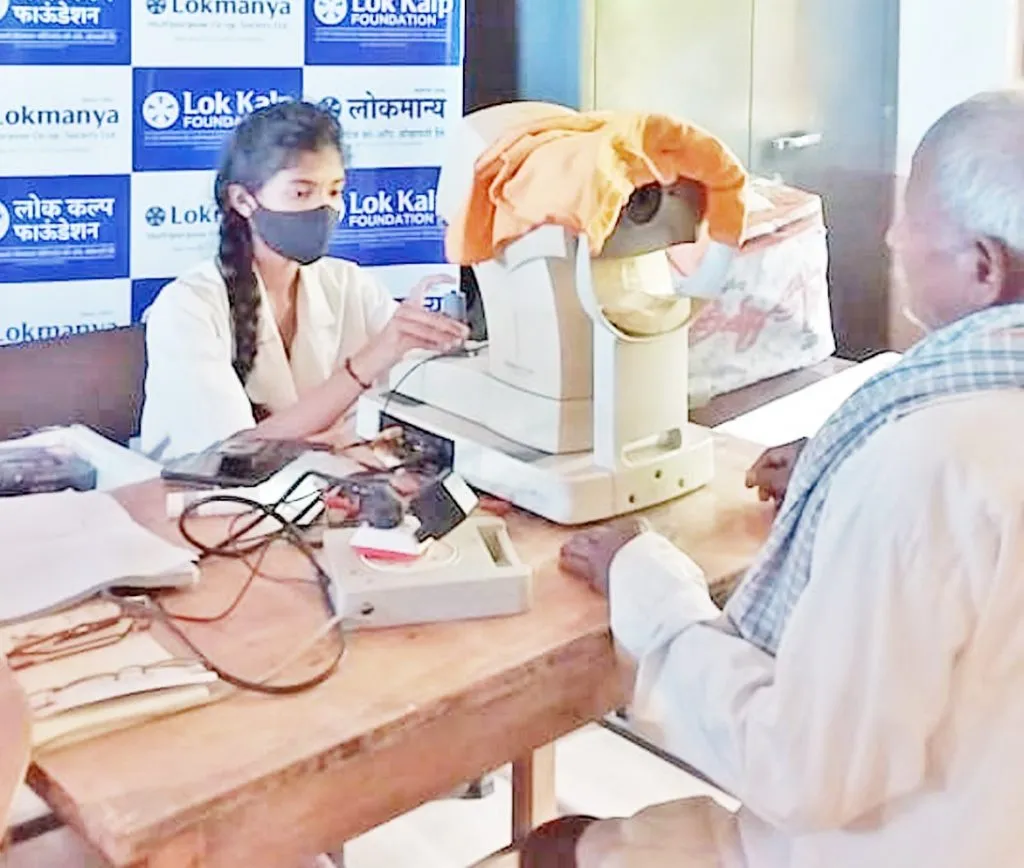 ‘लोककल्प’तर्फे कालमणी येथे मोफत नेत्रचिकित्सा