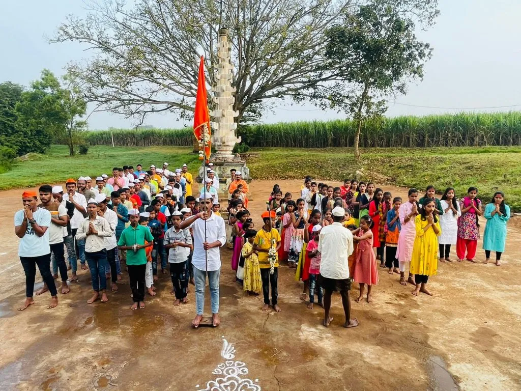 दुर्गा माता दौडला युवा वर्गाकडून उत्स्फूर्त प्रतिसाद