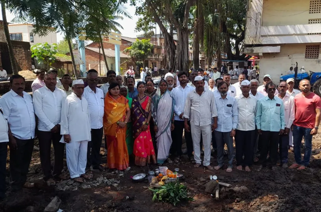 कसबा बीड येथे होणार सुसज्ज ग्रामसचिवालय