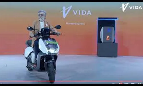 हिरो मोटोकॉर्पची पहिलीवहिली ई-स्कूटर सादर