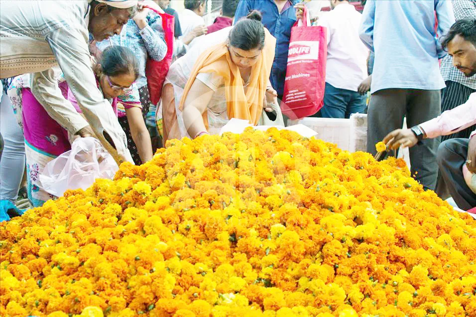 दिवाळीत फुलांना अच्छे दिन
