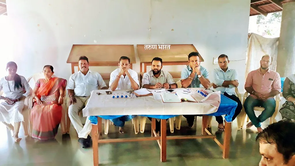 पेन्ह दी फ्रांक पंचयातीची ग्रामसभा