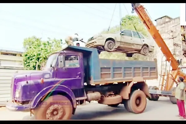 वास्को शहरातील 59 बेवारस वाहने हटवली