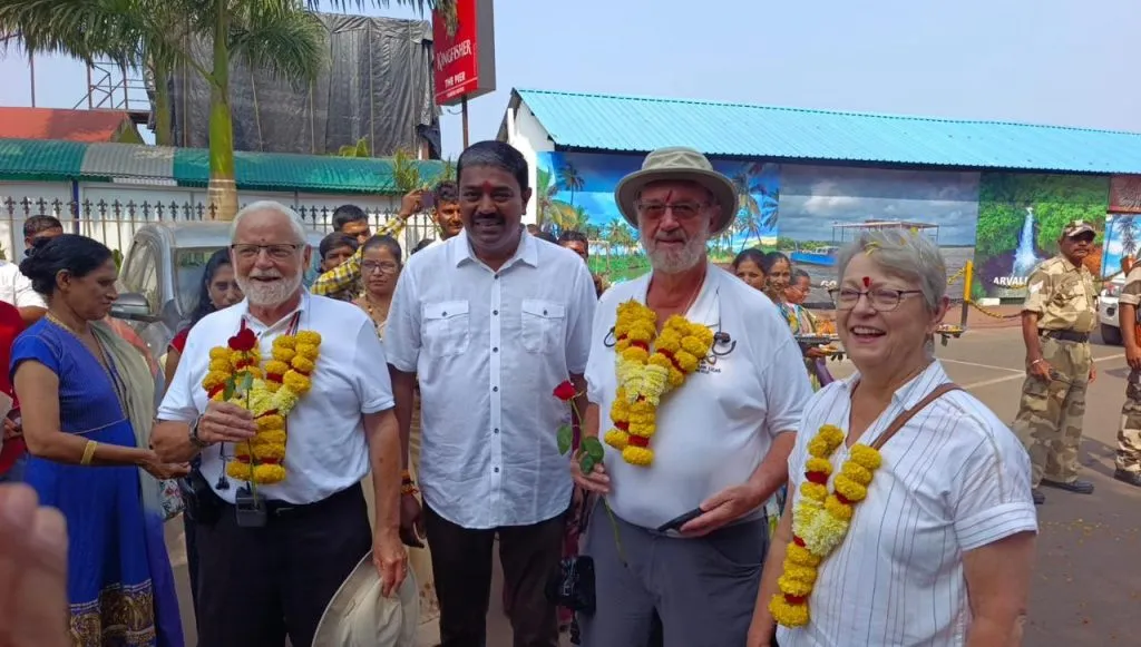 हंगामातील पहिले आंतरराष्ट्रीय पर्यटक जहाज दाखल