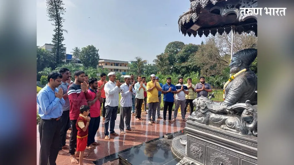 शिवप्रतिष्ठान तर्फे बेळगाव मध्ये आनंदोत्सव साजरा