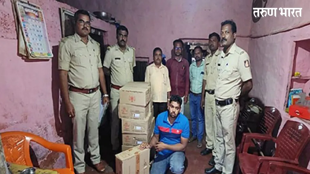 १३८ लिटर अवैध दारूसह आरोपी अटक